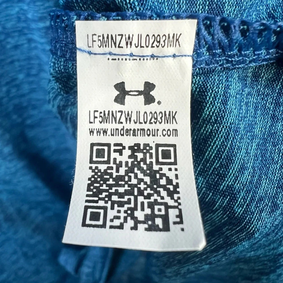 Under Armour Mens UA Tech 2.0 Half Zip Pullover Shirt Long Sleeve Blue Small NWT - Picture 11 of 12